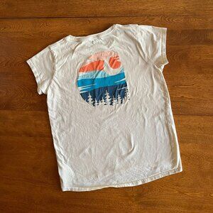 Carhartt sunset logo graphic tee L 12